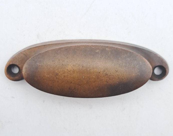 Antique Bin Pull Apothecary Drawer Pull Handle Old Vintage Cast Iron Hardware