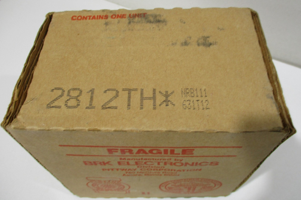 BRK Electronics Smoke Detector - Model 2812TH w/Base