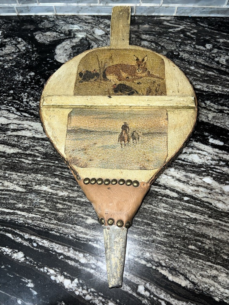 Antique Fireplace Bellow