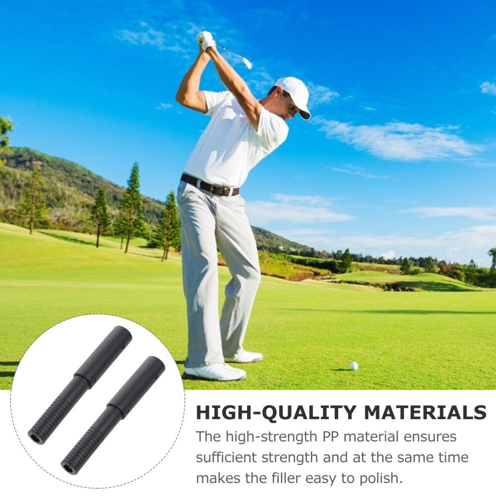 2 Pcs Driver Fairway Extender Stick Shaft Extender Extension Rods