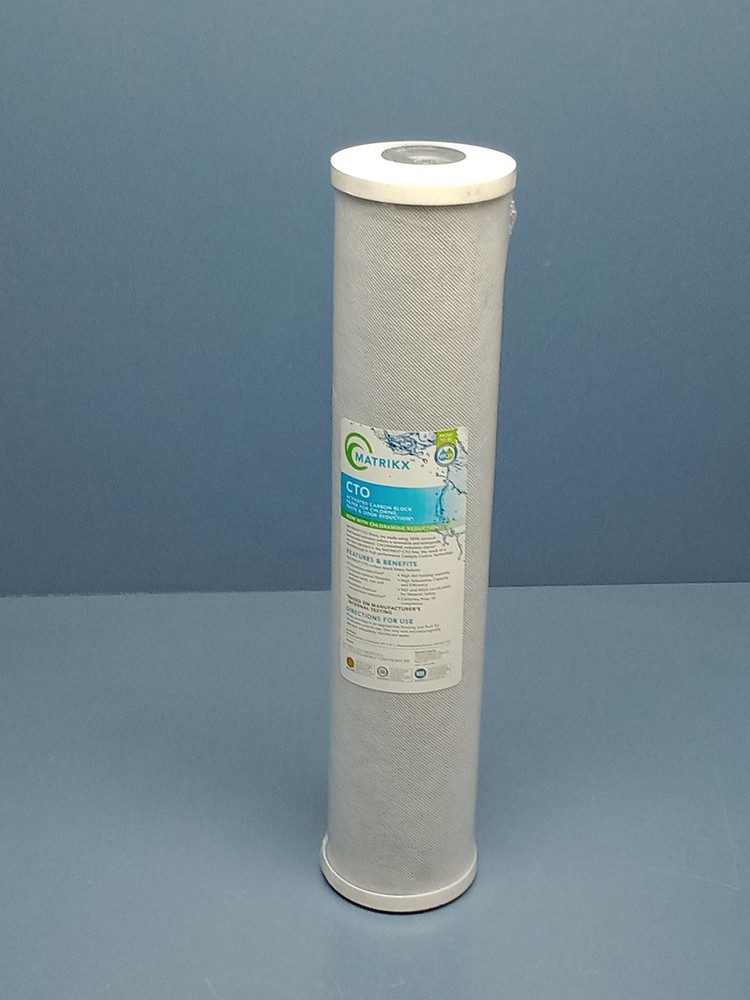 MATRIKX - 32-450-20-MATRIKX - CTO Activated Carbon Block Chlorine Filter - NEW