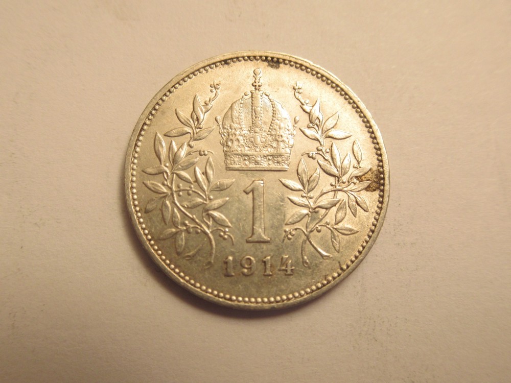 1914 Austria Silver Corona
