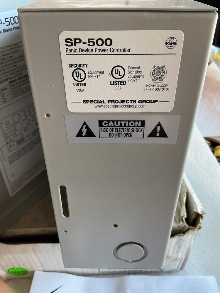FIRST CHOICE # PSEL 1500 / PANIC HARDWARE DEVICE POWER CONTROLLER, SP-500.
