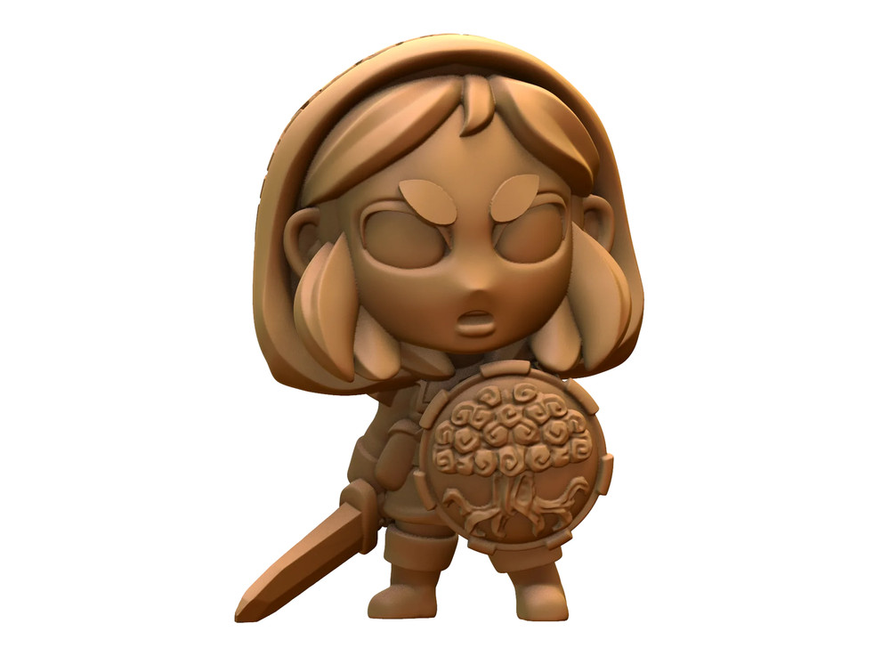 Capsule Chibi - Bandit Band II (Longsword and Shield)