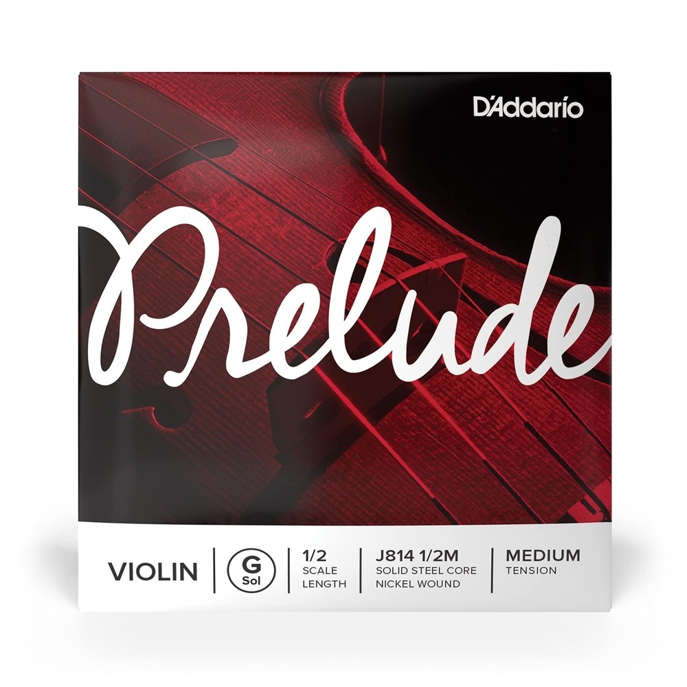 Prelude Violin Strings Solid Steel Core Warm Tone Durable Student Choice 1 2 ...