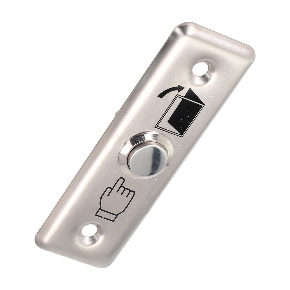 3A Metal Exit Switch Button Door Exit Push Release Button For Access Control GL