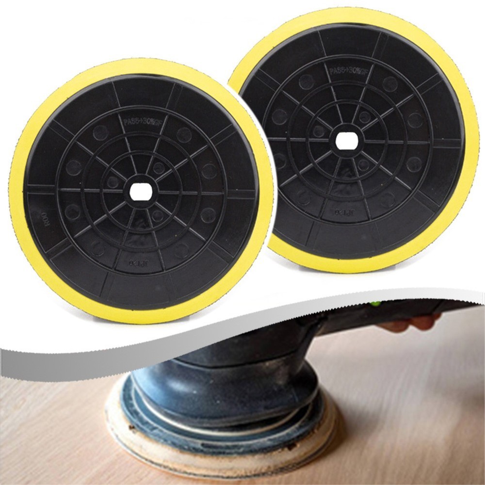 2Pack 6-Inch Buffer Pads Polished Disc Backing Pads for Cordless Buffer