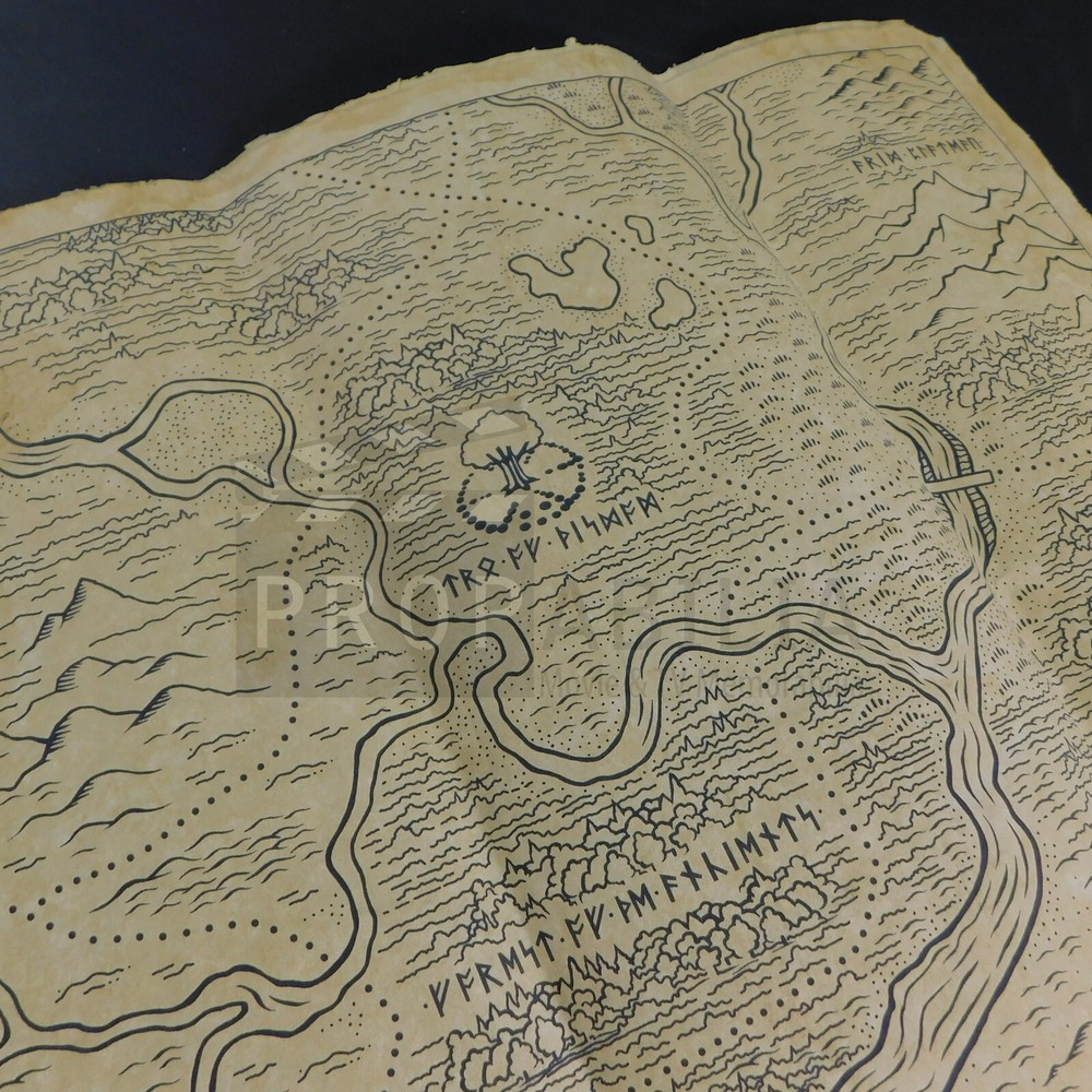 ONCE UPON A TIME Large Map Original Prop (3447-9023)