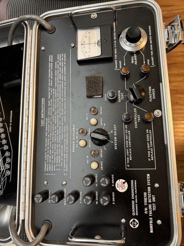 115QE100 Manifold Failure Detection System