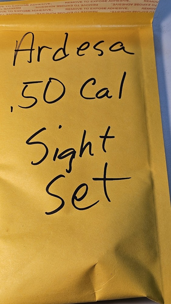 Spain Ardesa Sidelock Muzzleloader Rifle Sight Set