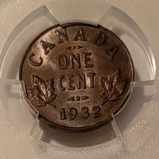 Canada George V 1932 Cent MS63 BN NGC