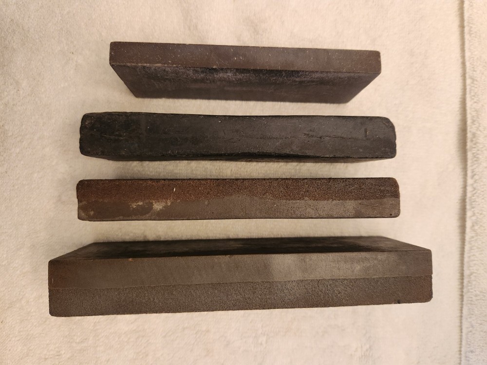 Vintage sharpening honing stones