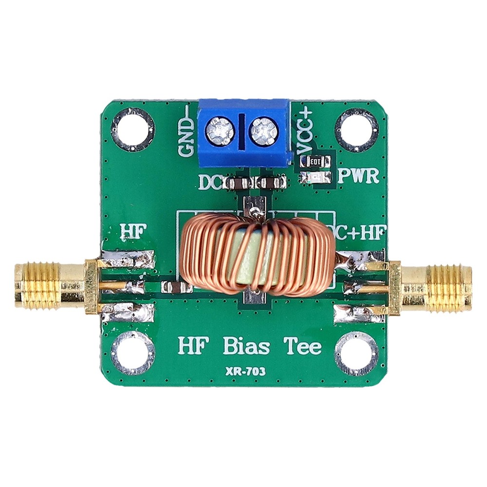 0.2‑180MHz Bias Tee Module RF Microwave DC Blocker Filter Board Electronic WT