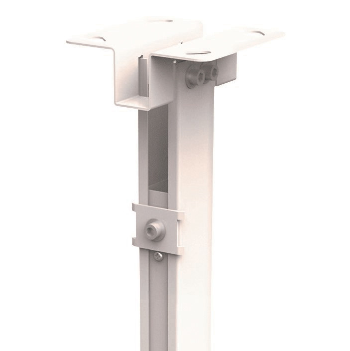Universal Extendable Tilt DLP LCD Ceiling Projector Mount Bracket 44 lbs - White