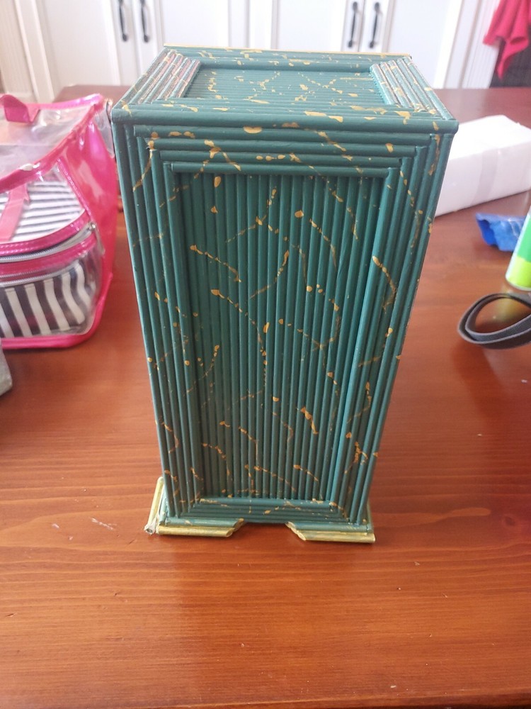 Prison Craft Jewelry Box Handmade