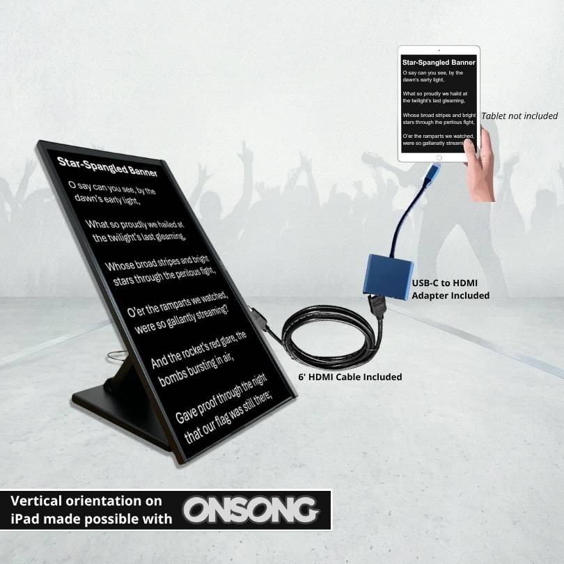 BLACK BOX Prompter Echo GO! Bundle w/Facade & Backpack