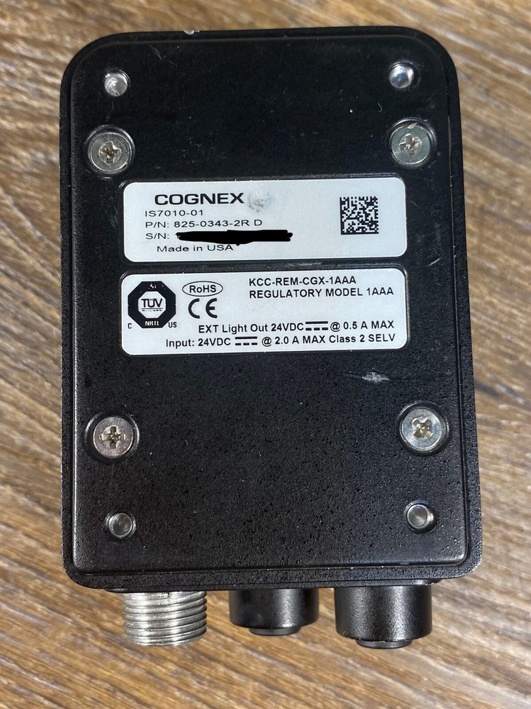 Cognex In-Sight IS7101-01 Vision System Starter Toolset with EasyBuilder