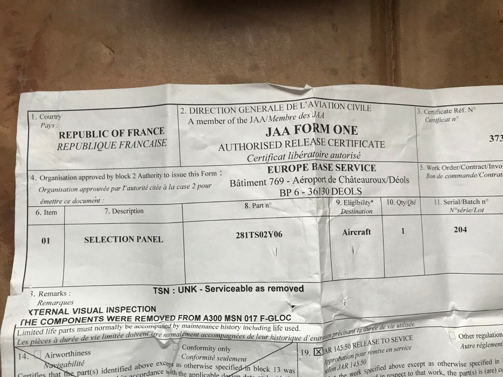 ECE 281TS02Y06 Servo Control Panel USED