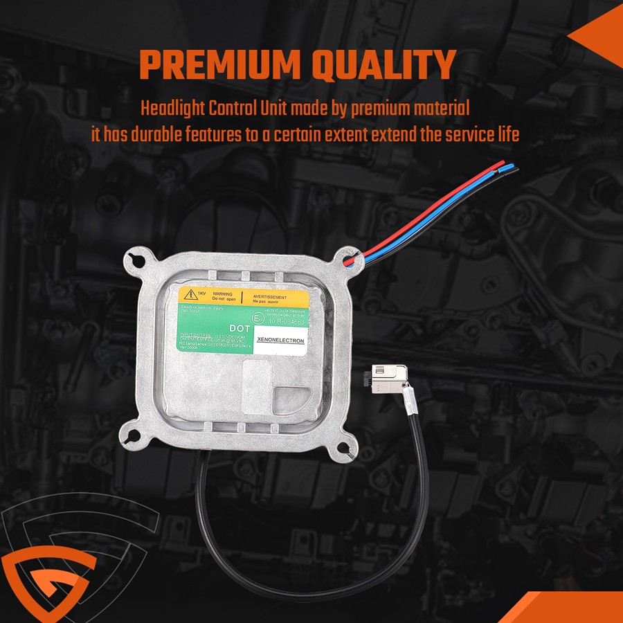 HID Bulb Control Unit For 10-19 Ford Mustang D3S Bulb Headlight Bulb Igniter