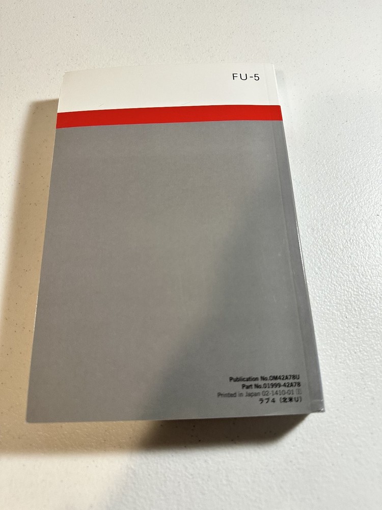2015 Toyota RAV4 Owner's Manual Set