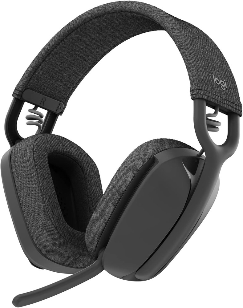 Logitech Zone Vibe 100 Wireless Bluetooth Headphones Graphite