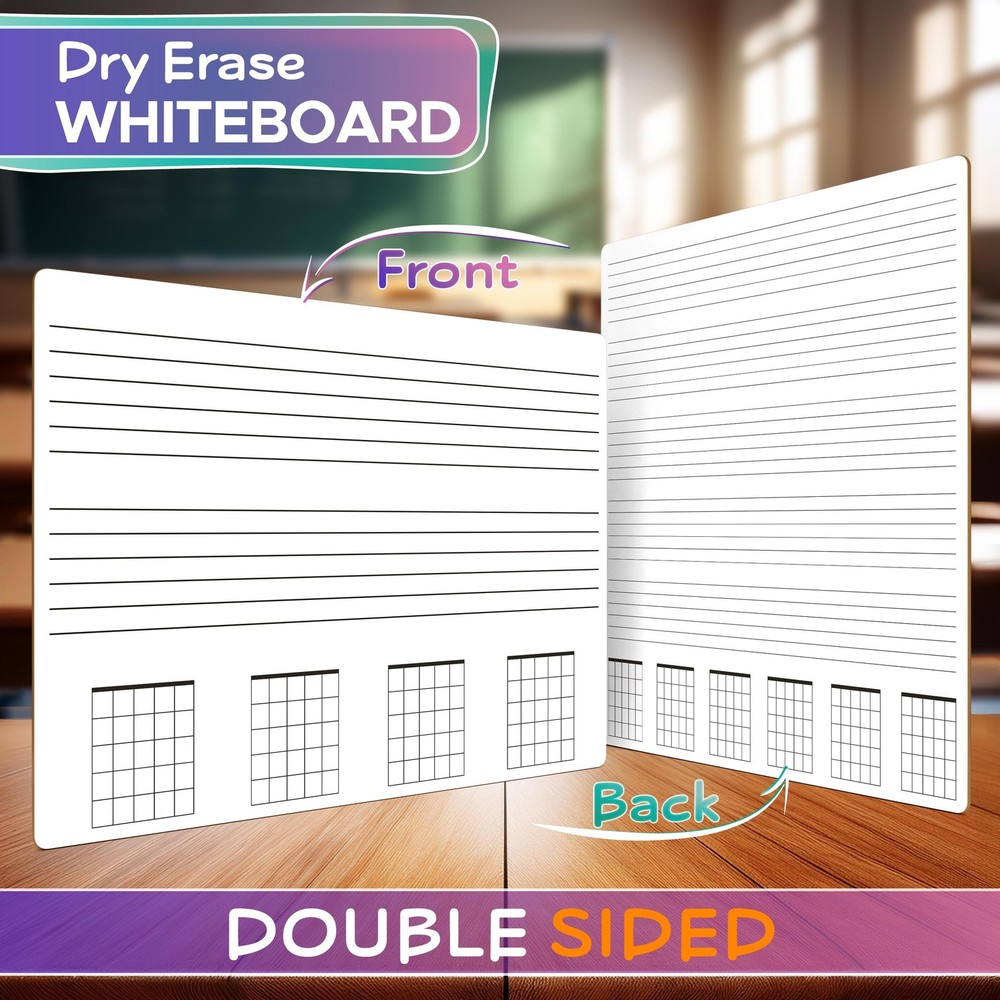 SCRIBBLEDO Guitar Practice Dry Erase White Board Lapboard 11 x 14 Whiteboard