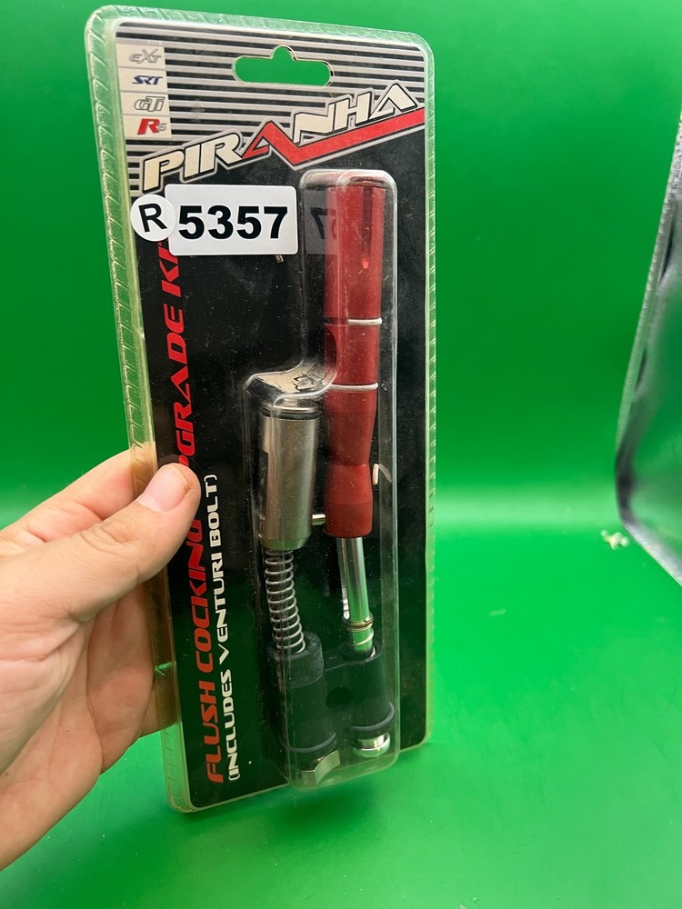 Piranha Flush Cocking Bolt Block Hammer Assembly Red Silver