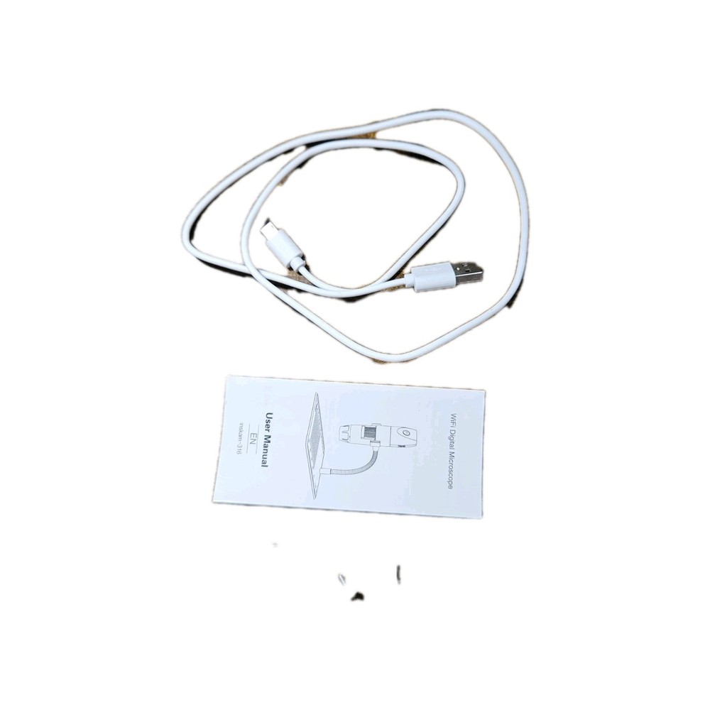 Wireless Digital Microscope 50x-1000x Magnification WiFi Portable