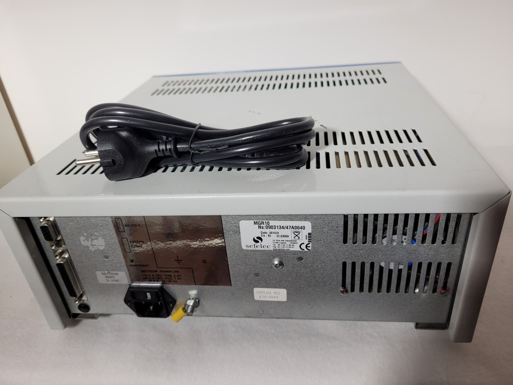 Microohmmeter Sefelec MGR 10