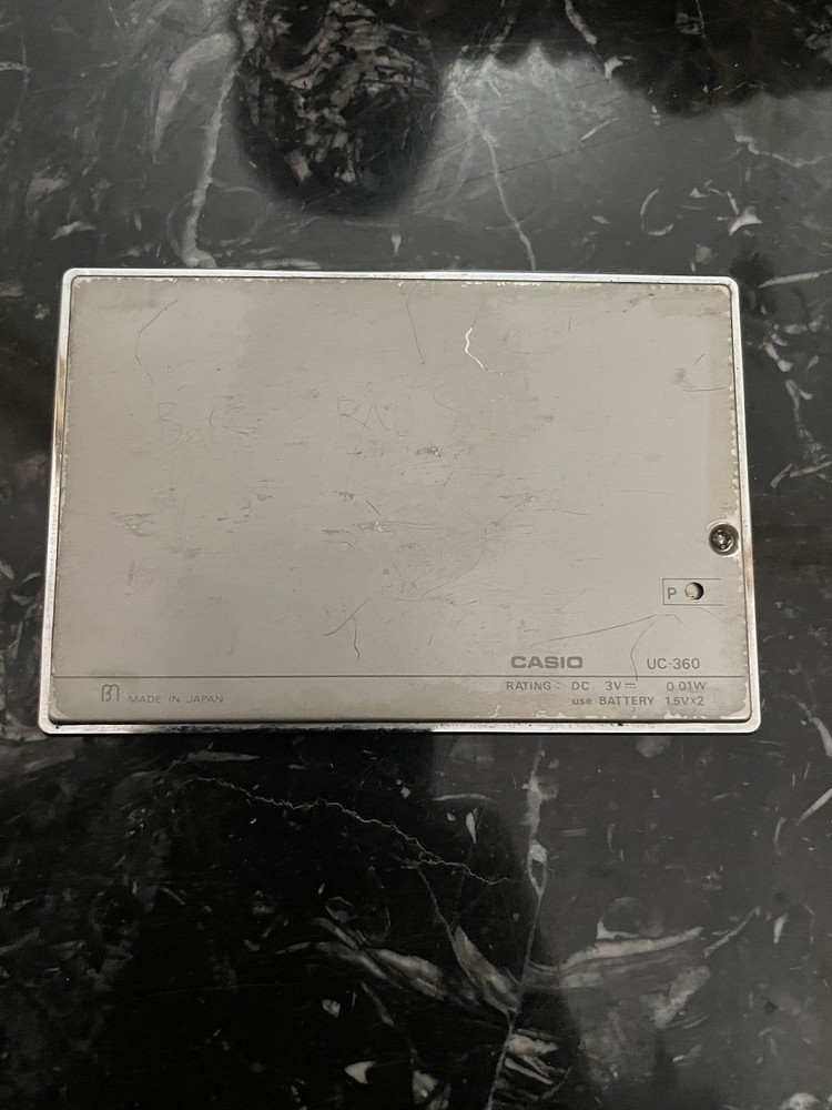 CASIO UC-360 MUSIC Calculator Used Working