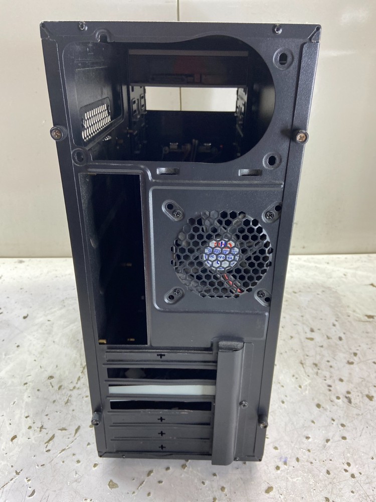 Vintage Retro Black Sleeper Build 2000s ATX Case