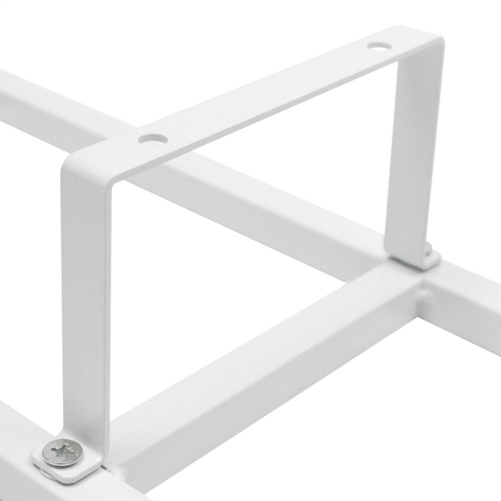 CD DVD Acrylic Boxes Display Rack Video Game Organizer Wall Mount 3 Pack White