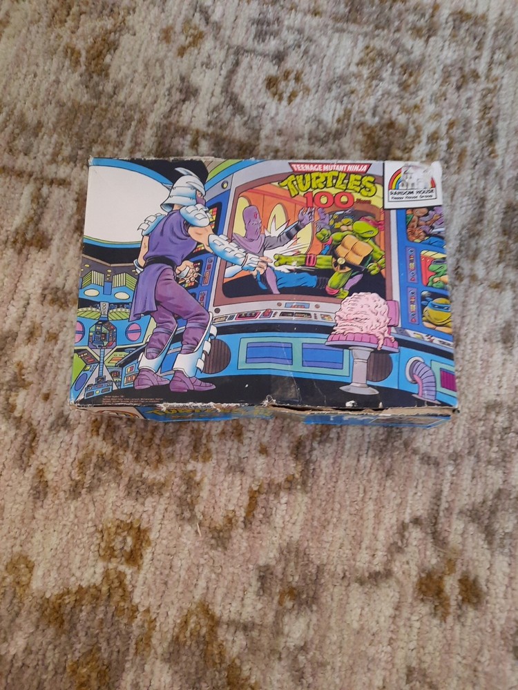 🐢100 PC Puzzle Random House Teenage Mutant Ninja Turtles Technodrome COMPLETE💥