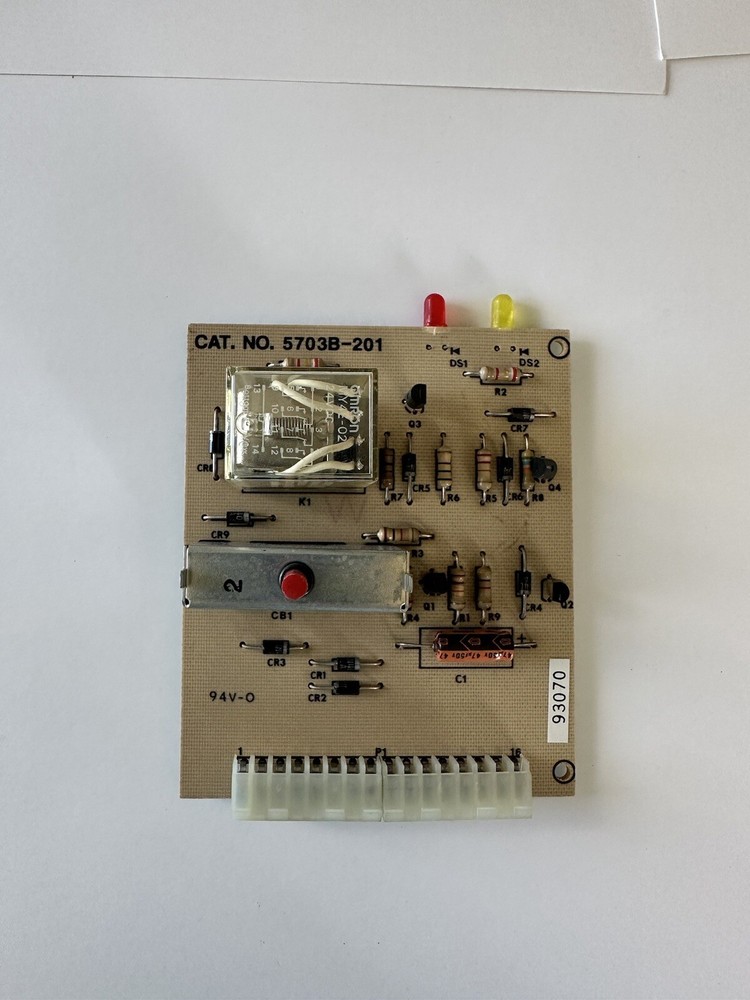 PRE-OWNED: Edwards Panel Module Board - Cat. No. 5703B-101