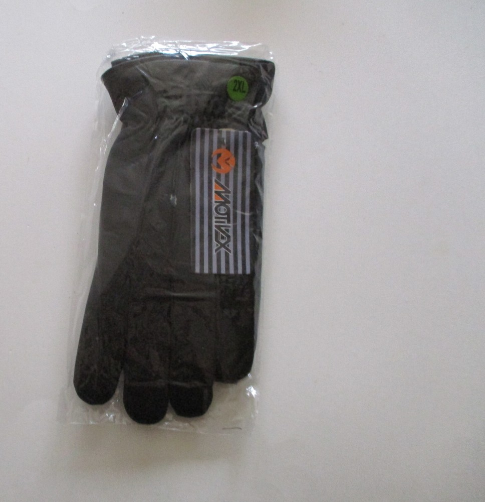 Men's Motivex 2XL Black Gloves