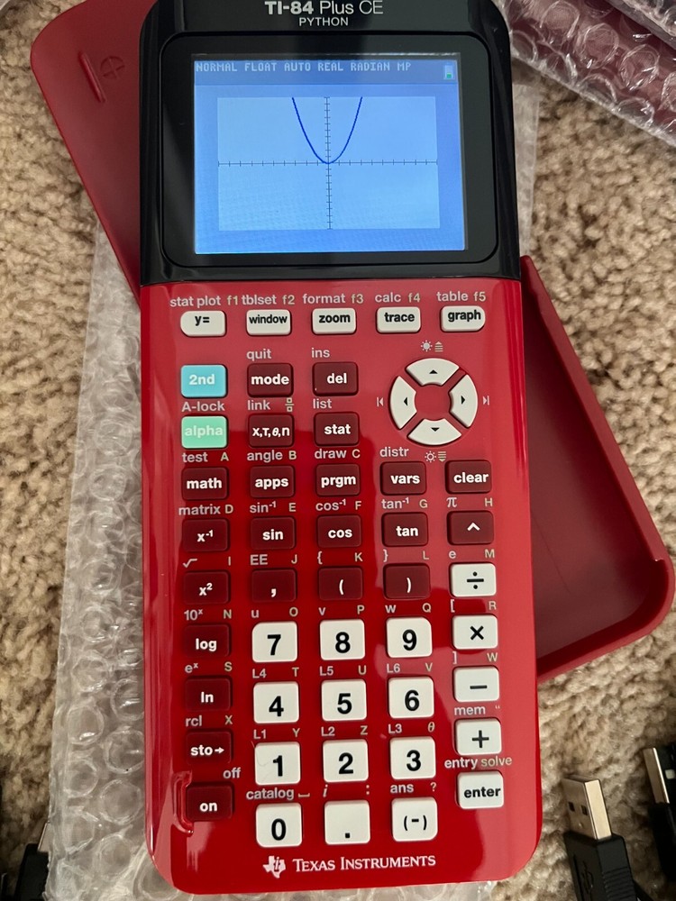 *NEW* Texas Instruments TI-84 Plus CE Python Enhanced Graphing Calculator - Red