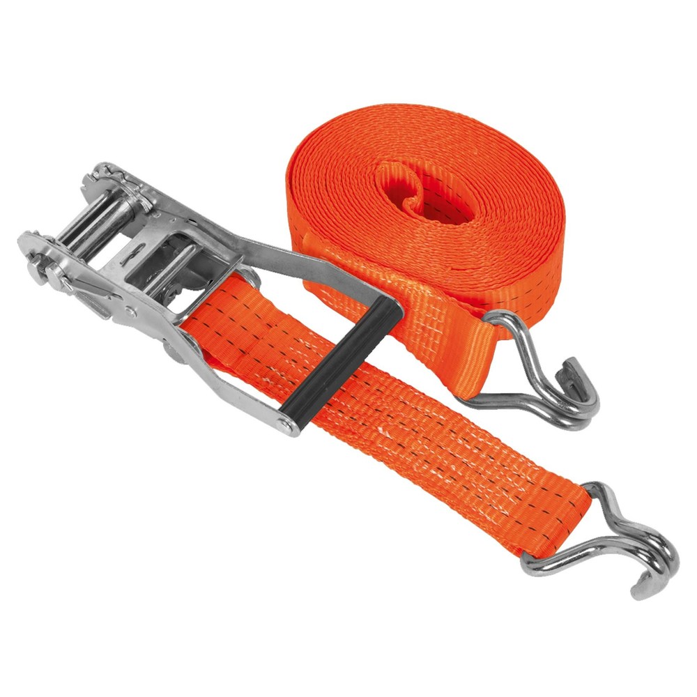 Ratchet Tie Down 50mm x 6m Polyester Webbing 3000kg Breaking Strength