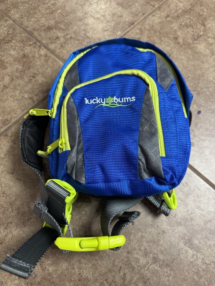 Lucky Bums Kids Ski Trainer Harness With Guide Handle Backpack
