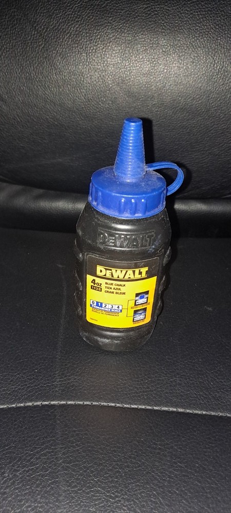 DeWalt Blue Marking Chalk Used
