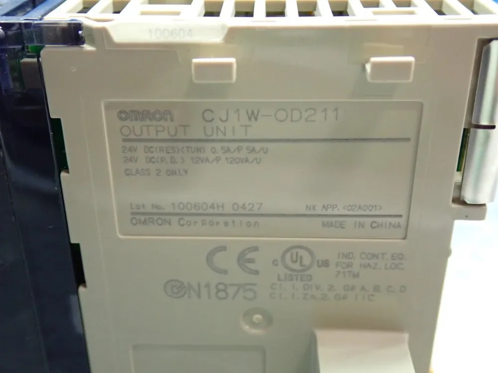 OMRON 16-POINT OUTPUT MODULE, 8PCS CJ1W-OD212