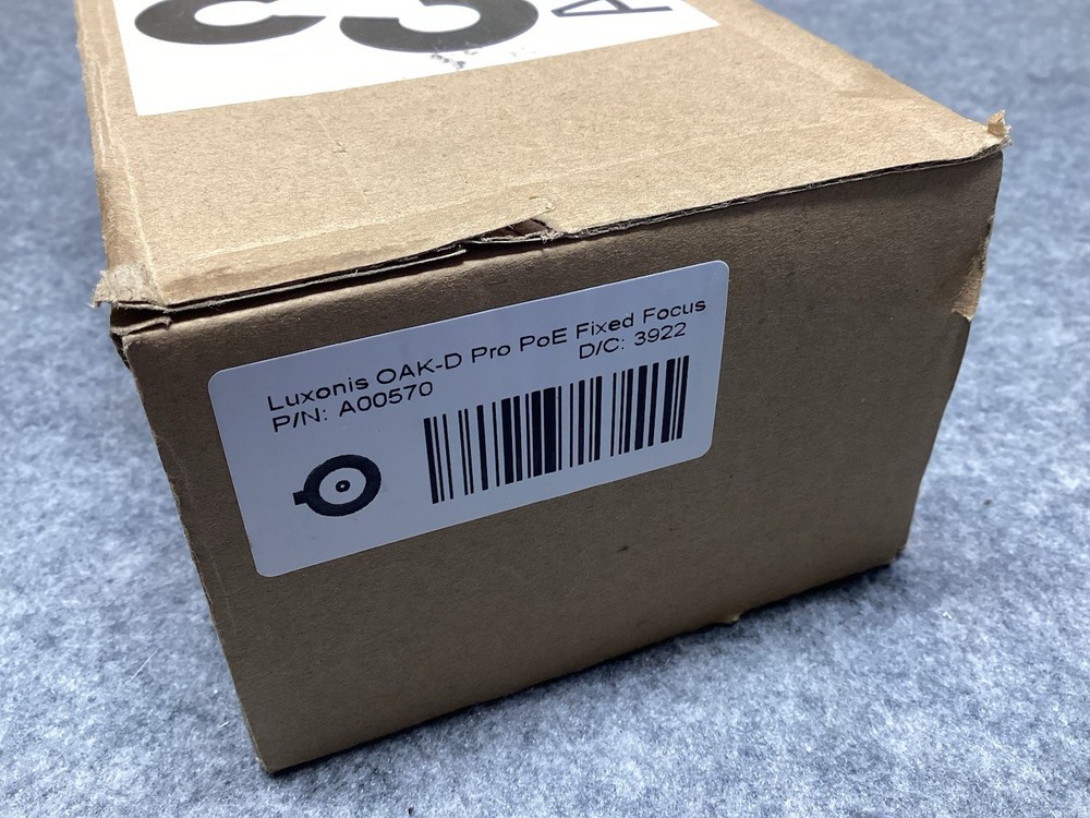 Luxonis OAK-D Pro PoE Fixed Focus Robotic Camera A00570