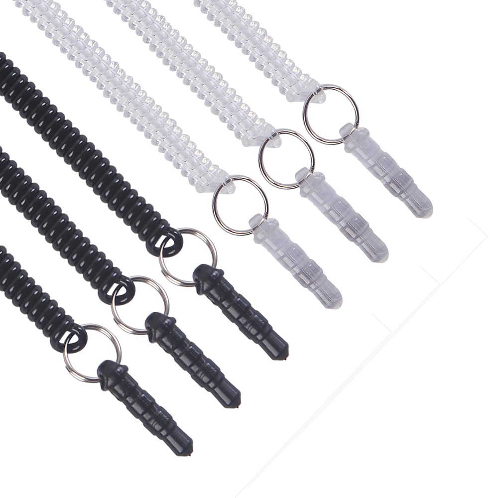10 Pack Detachable Elastic Coil Stylus Tether Strings Lanyards for Stylus Pens
