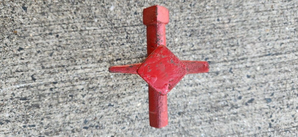 PLUMBING 6 WAY COUNTERSUNK PLUG WRENCH