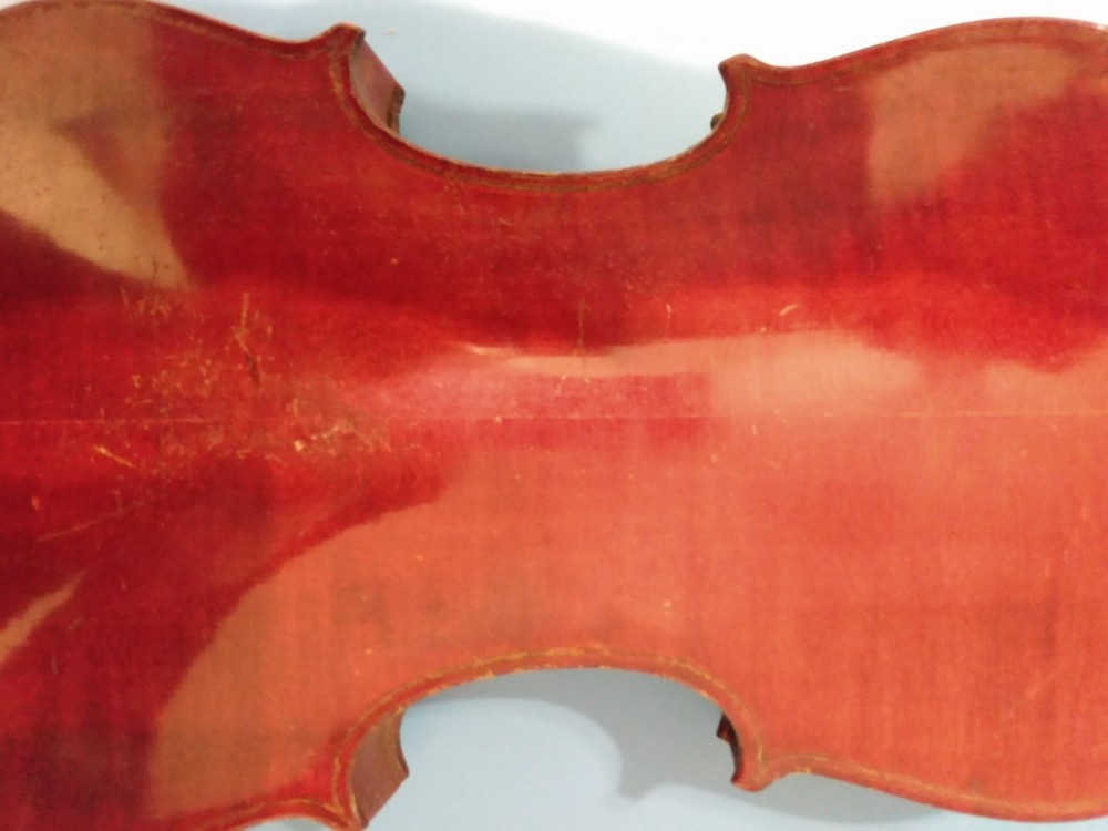 Antique Violin As Found