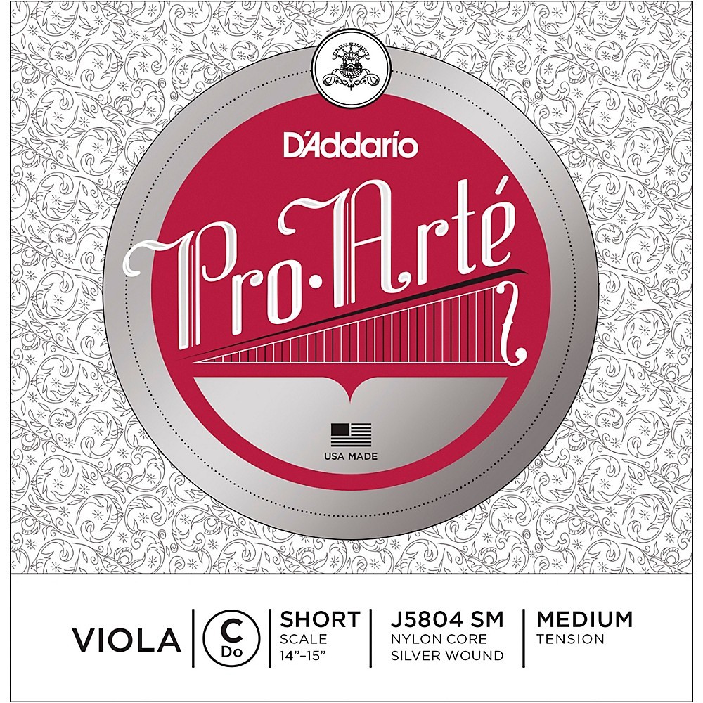 D'Addario Pro-Art Series Viola C String 13-14 Short Scale