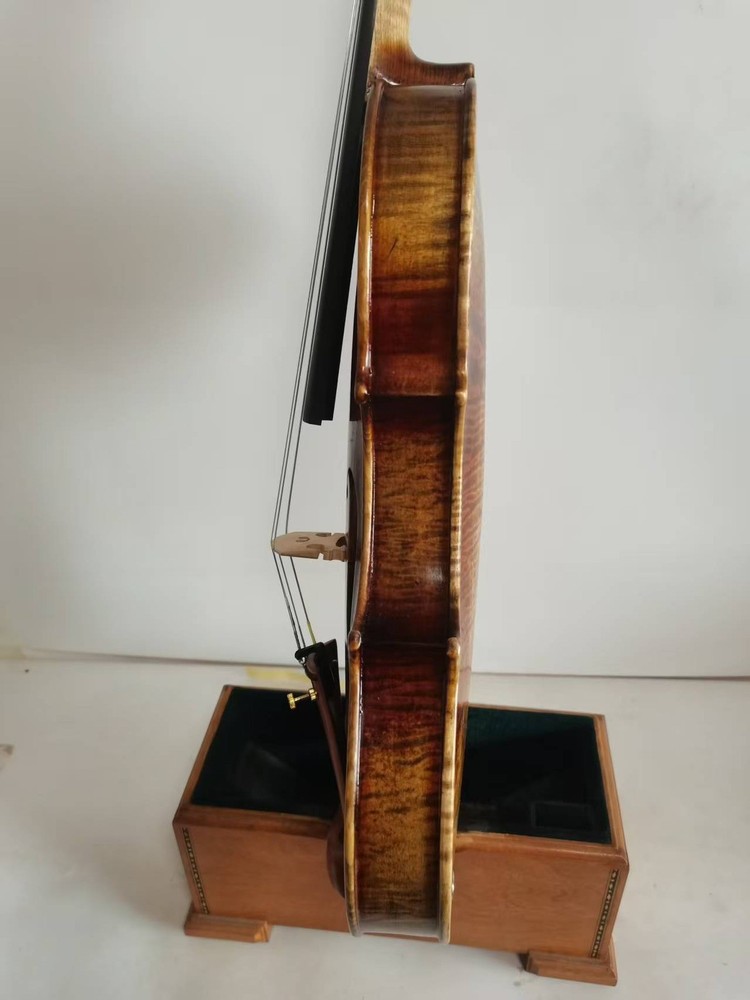 4/4 violin Guarneri model Solid maple back spruce top hand made nice Sound K0256