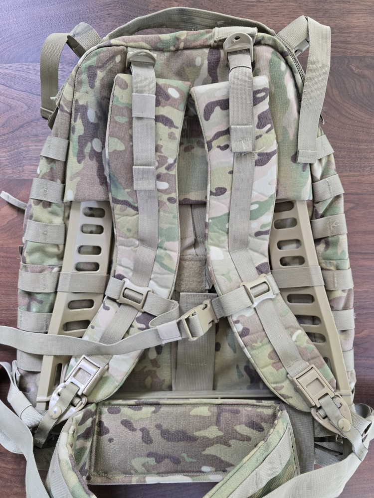 USGI MOLLE II Multicam MEDIUM COMPLETE RUCKSACK RUCK BACKPACK ASSEMBLED
