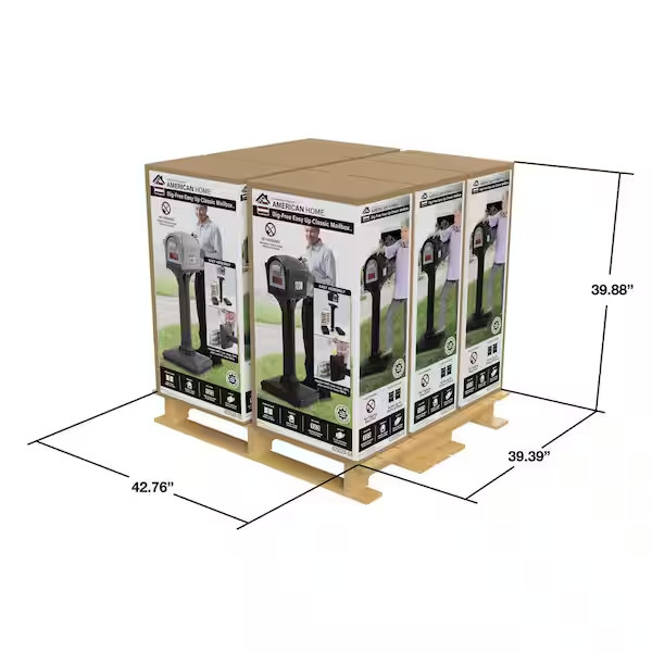 Dig-Free Easy up Classic Mailbox