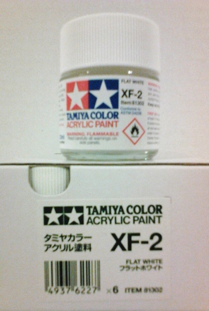 Tamiya acrylic paint. XF-2 White 23ml