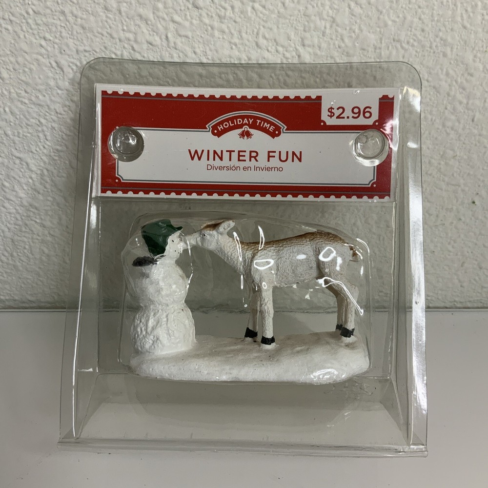 Holiday Time Winter Fun Figurine